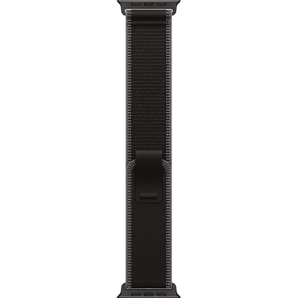 Apple Watch Ultra 3, 49mm, Black Titanium, Trail Loop Black/Charcoal