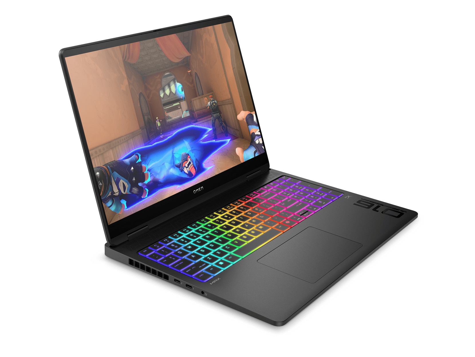 Игровой ноутбук HP Omen 16 MAX 16z-ak000 (AMD Ryzen AI 9 HX 375 3300 MHz/16GB/1024GB SSD/16.1"/2560x1600/NVIDIA GeForce RTX 5060 8Gb/Wi-Fi/Bluetooth/Windows 11) Черный