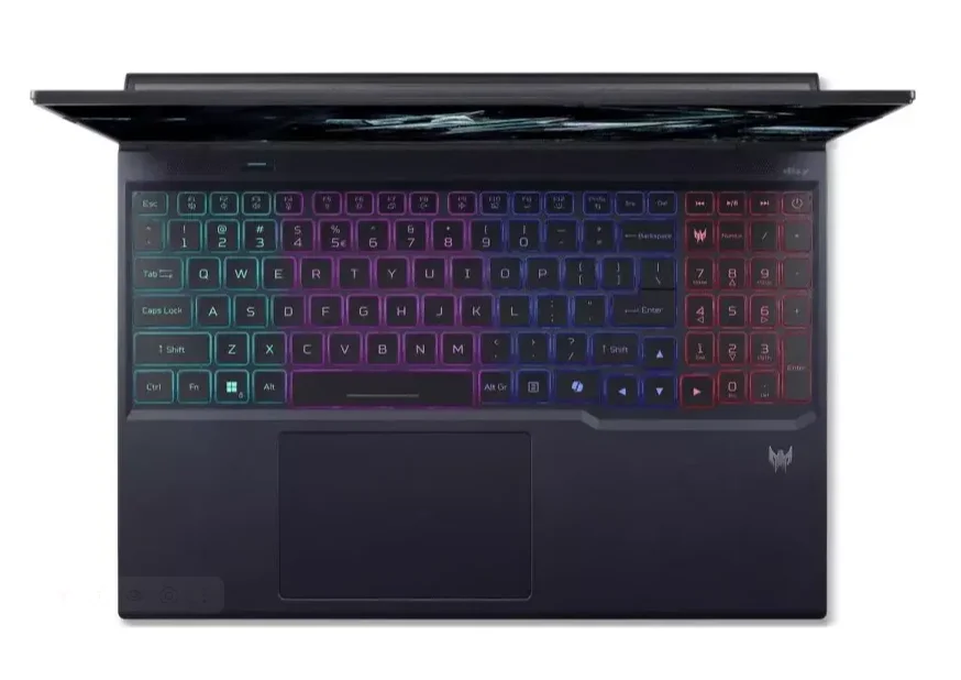 Ноутбук Acer Predator Helios Neo 16 AI PHN16-73-92B8 (Intel Core Ultra 9 275HX 2100MHz/16Gb/1024Gb SSD/16.0/2560х1600/240Hz/IPS/Nvidia Geforce RTX 5070ti 12Gb/Windows 11 Home) Черный 