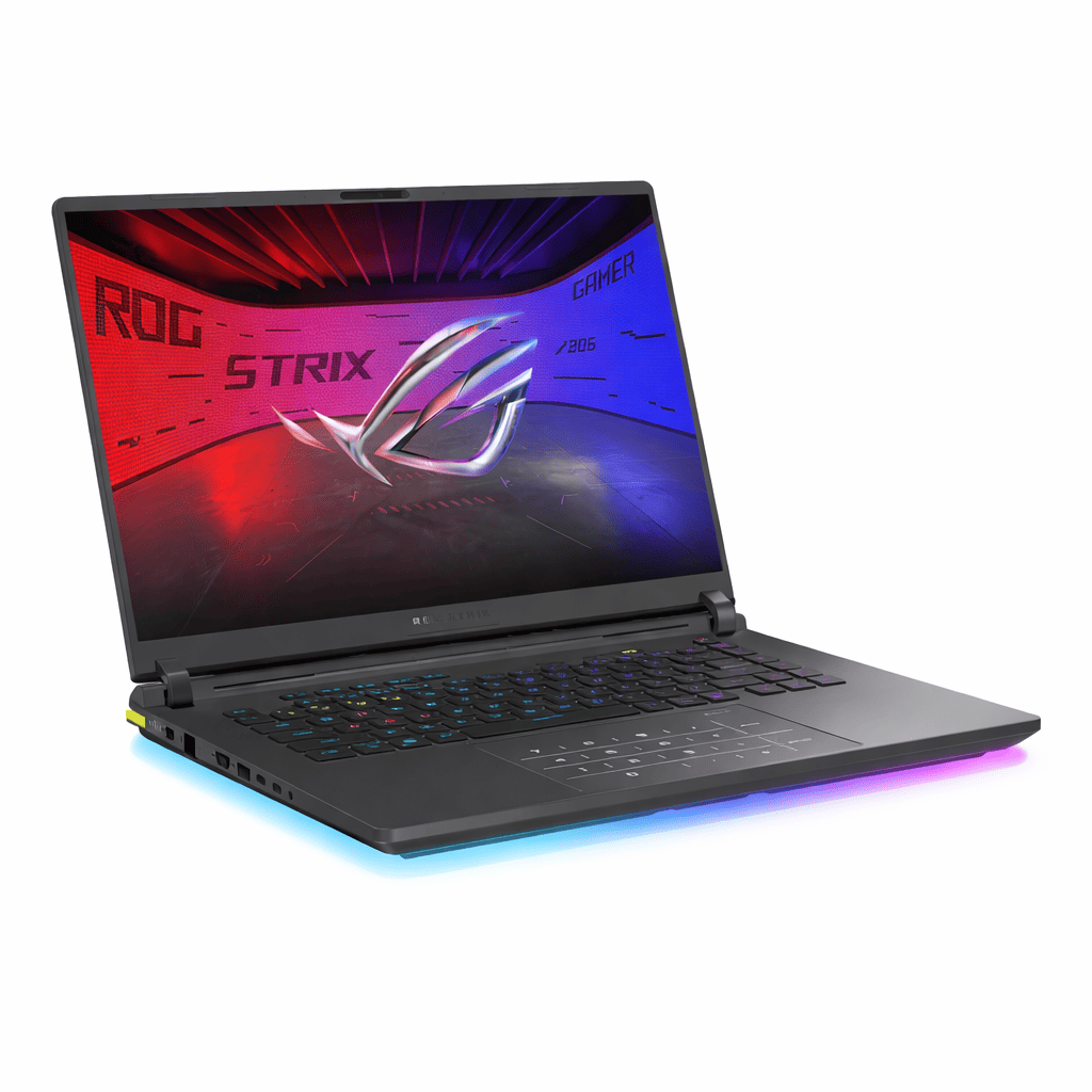 Ноутбук ASUS ROG Strix G16 G614PR-G16.R95070TI (AMD Ryzen 9 8940HX 2400 MHz/16GB/1024GB SSD/16.0"/1920x1200/165Hz/NVIDIA GeForce RTX 5070Ti 12Gb/Wi-Fi/Bluetooth/Windows 11 Home) Серый 