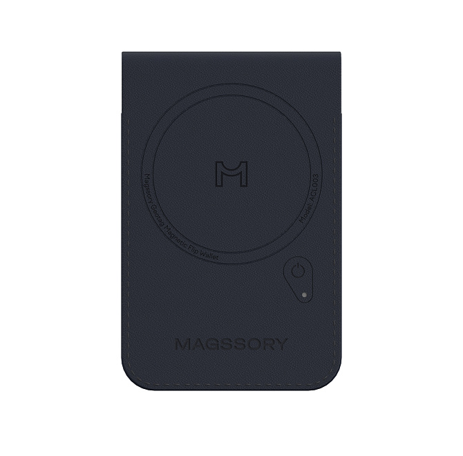 Кошелек-кардхолдер Magssory Geotag Magnetic Blue