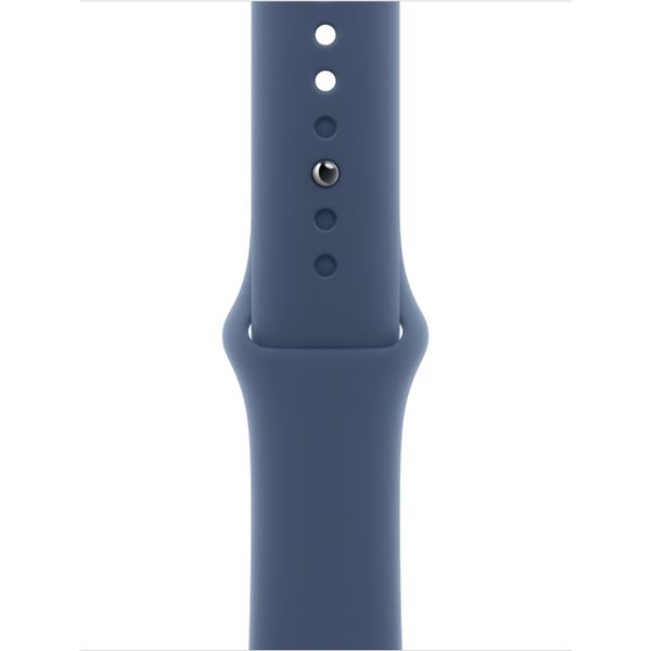 Apple Watch SE 2024 GPS 40mm Silver Aluminium S/M/L Denim Sport Band