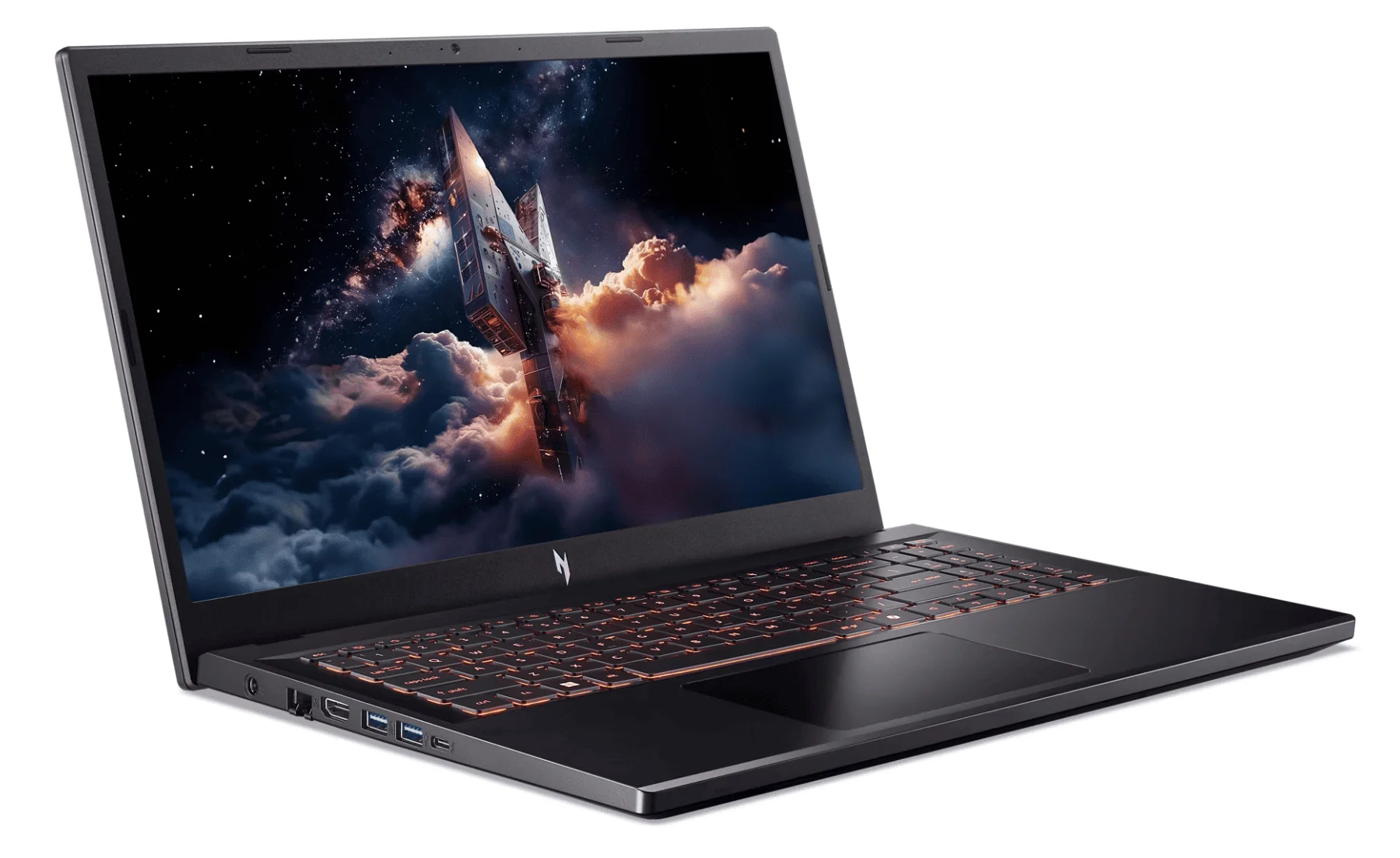 Ноутбук Acer Nitro V 15 ANV15-52-57BB (Intel Core i5 13420H 2100MHz/16GB/512GB SSD/15.6"/1920x1080/165Hz/NVIDIA GeForce RTX 5050 8GB/Wi-Fi/Bluetooth/Windows 11 Home) Черный 109.000₽