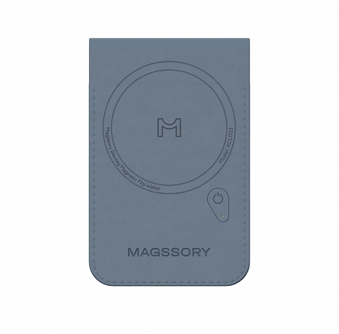 Кошелек-кардхолдер Magssory Geotag Magnetic Cobalt