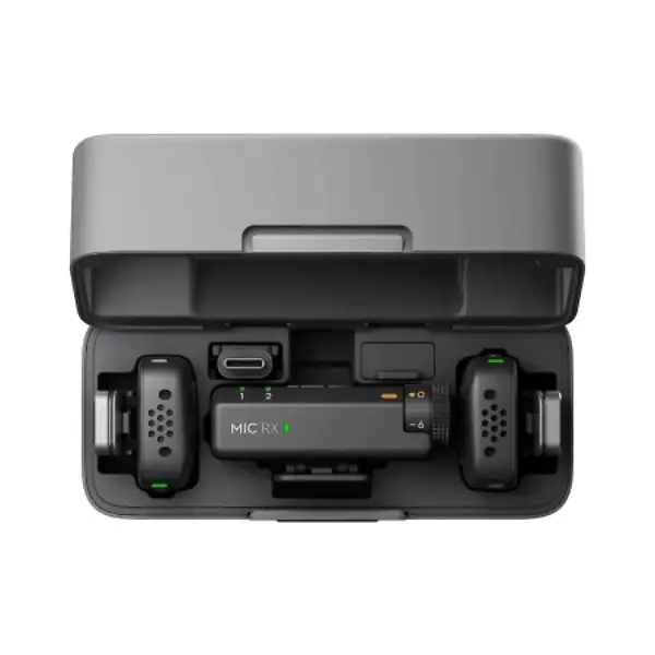 Комплект беспроводных микрофонов DJI Mic Mini (2 TX + 1 RX + Зарядный футляр)