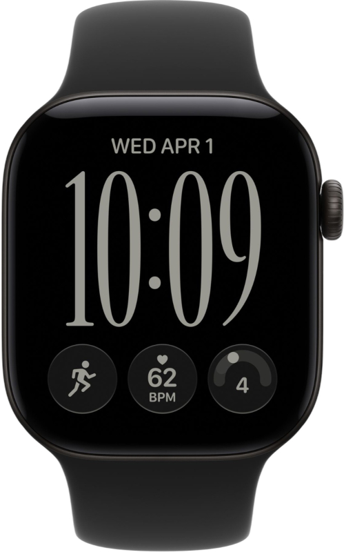 Apple Watch Series 12 (42 mm) - Aluminum "Black" + Sport Band "Black"