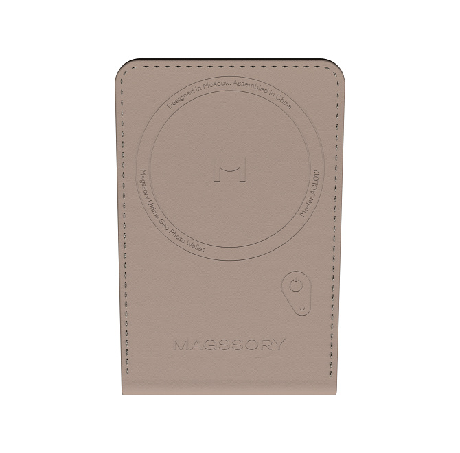 Кошелек-кардхолдер Magssory Ultima Geo Photo Wallet Latte