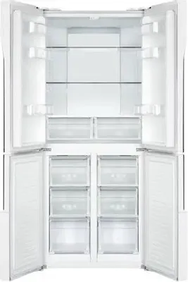 Холодильник Maunfeld MFF181NFW 3-хкамерн. белый глянц. инвертер