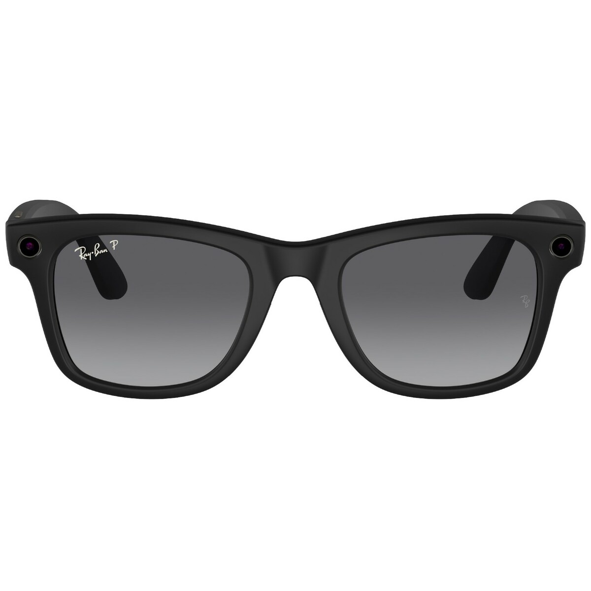 Ray-Ban Meta Wayfarer RW4008 (Mate Black) (линзы -Polar Gradient Graphite) S53