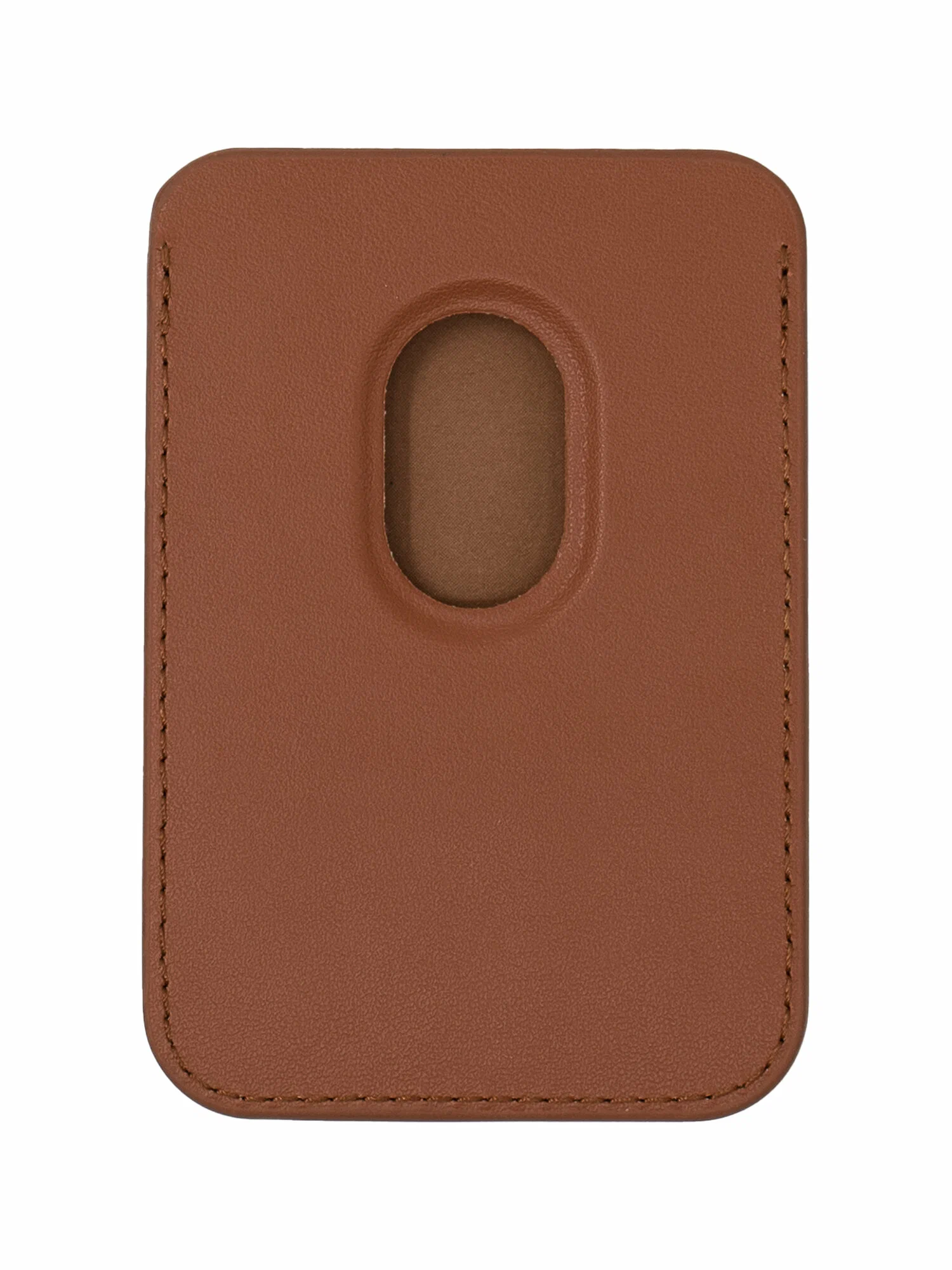 Картхолдер Apple Leather Wallet with MagSafe Gold Brown (реплика)