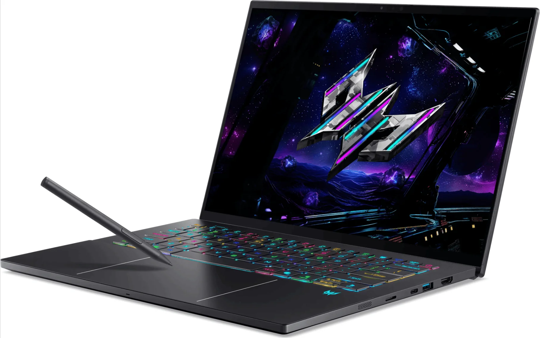 Игровой ноутбук Acer Predator Triton 14 AI PT14-52T-96T3 (Intel Ultra 9 288V 3300MHz/32GB/2048GB SSD/14.5"/2880x1800/Touch/120Hz/OLED/NVIDIA GeForce RTX 5070 8Gb/Wi-Fi/Bluetooth/Windows 11 Home) Черный