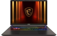 Ноутбук MSI Vector A16 HX A8WHG-004US (AMD Ryzen 9 8940HX 2400 MHz/16GB/1024GB SSD/16.0"/2560x1600/240Hz/NVIDIA GeForce RTX 5070Ti 12Gb/Wi-Fi/Bluetooth/Windows 11 Home) Серый