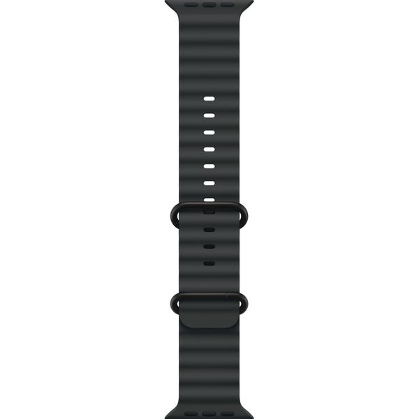 Apple Watch Ultra 3 49mm, Black Titanium Case with Black Ocean Band