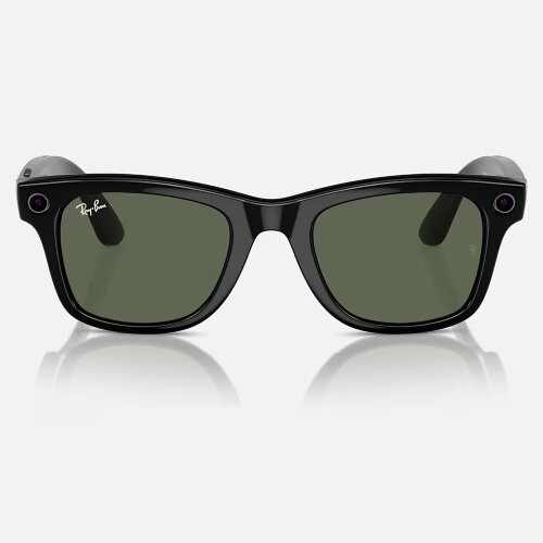 Ray-Ban Wayfarer RW4008 (Mate Black) (линзы-Transition Graphite Green) Size 53