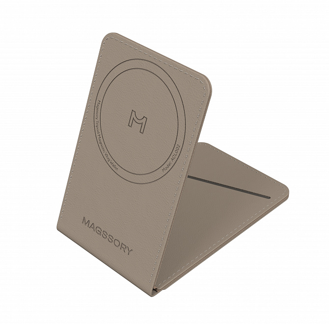 Кошелек-кардхолдер Magssory Tripod Latte