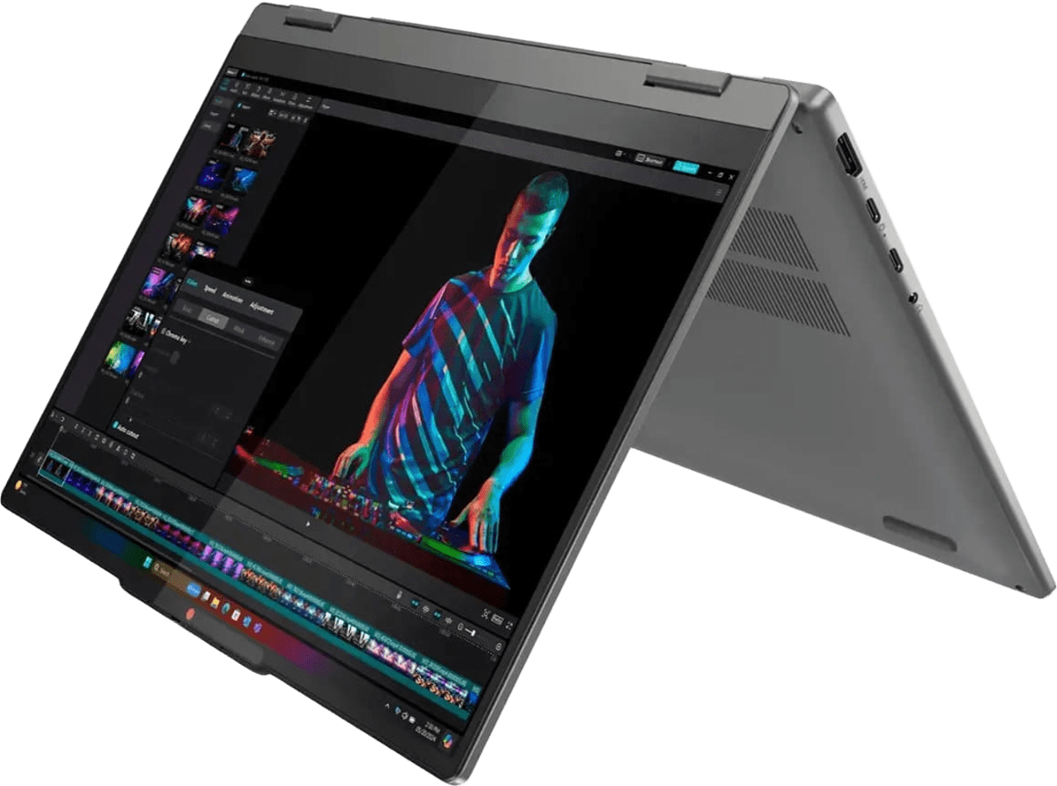 Lenovo IdeaPad 5 14 2-in-1 83GH000MUS (Snapdragon X Plus/16GB/512GB SSD/14.0/1920x1200/OLED/Touch/Qualcomm Adreno/Wi-Fi/Bluetooth/Windows 11 Home) Серый