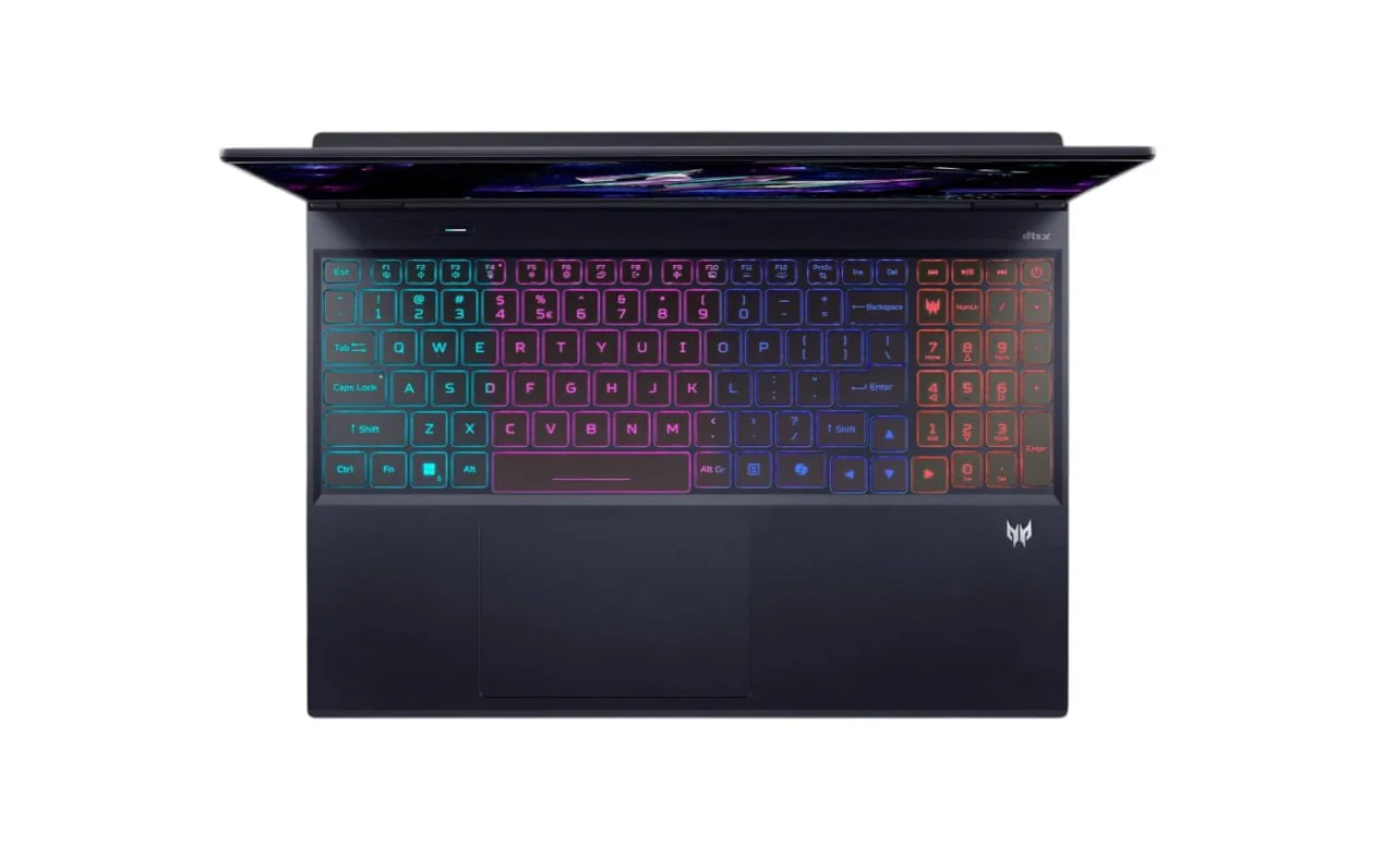 Ноутбук Acer Predator Helios Neo 16S PHN16S-71-98RF (Intel Core Ultra 9 275HX 2100MHz/64Gb/2048Gb SSD/16.0/2560х1600/240Hz/OLED/Nvidia Geforce RTX 5070ti 12Gb/Windows 11 Home) Черный