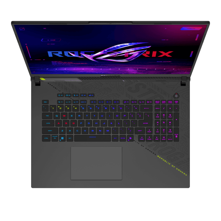 Ноутбук ASUS ROG STRIX G18 G815LM-IS96 32Gb 2Tb (Intel Core Ultra 9 275HX 2100MHz/32Gb/2048Gb SSD/18.0/2560х1600/240Hz/Nvidia Geforce RTX 5060 8Gb/Windows 11 Home) Черный