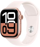 Apple Watch Series 10 GPS 46mm Rose Gold S/M/L Aluminum Sport Band