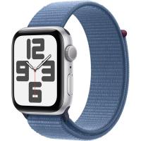 Apple Watch SE 2024 GPS 44mm Silver Aluminium Sport Loop