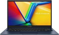 Ноутбук Asus Vivobook 14 X1404VA-I3.8.128 (Intel Core i3 1315U 1200MHz/16Gb/512Gb SSD/14.0"/1920x1080/Intel Iris Xe Graphics/Wi-Fi/Bluetooth/Windows 11 Home) Синий