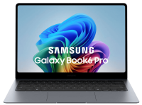 Ноутбук Samsung Galaxy Book 6 Pro 14 NP940XJG-KG4HK (Intel Ultra X7 358H 5000MHz/32Gb/1024Gb SSD/14.0"/2880x1800/Touch/Intel Arc Graphics B390/Wi-Fi 7/Bluetooth/Windows 11) Серый