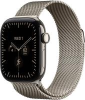Apple Watch Series 12 (46 mm) - Titanium "Natural" + Milanese Loop "Natural"