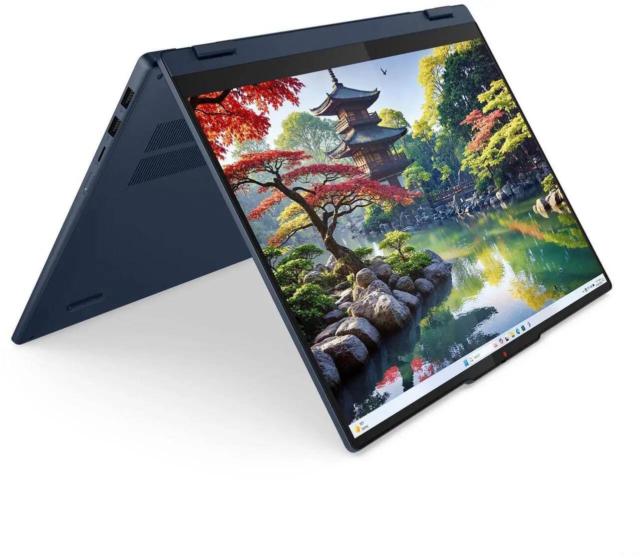 Ноутбук Lenovo IdeaPad 5 2-in-1 16 83KU000QUS (AMD Ryzen AI 7 350 2000MHz/16Gb/512Gb SSD/16.0/1920х1200/Touch/AMD Radeon 860M/Windows 11 Home) Синий 