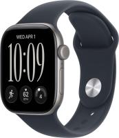 Apple Watch Series 12 (42 mm) - Aluminum "Space Gray" + Sport Band "Navy Blue"