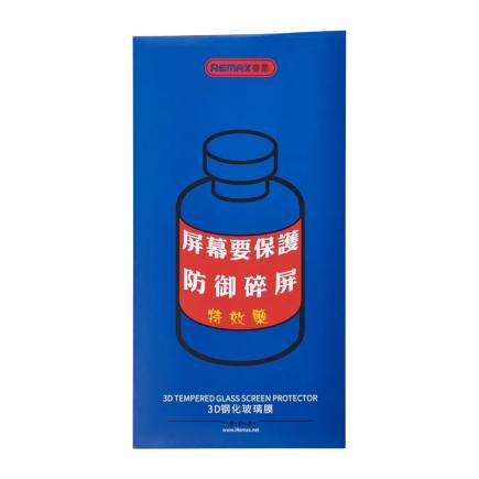 Глянцевое защитное стекло с сеткой на динамик Remax GL-27 для iPhone 16 Pro