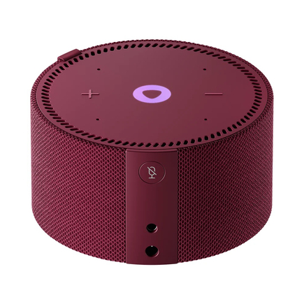 Яндекс.Станция Мини с часами "Малиновый"