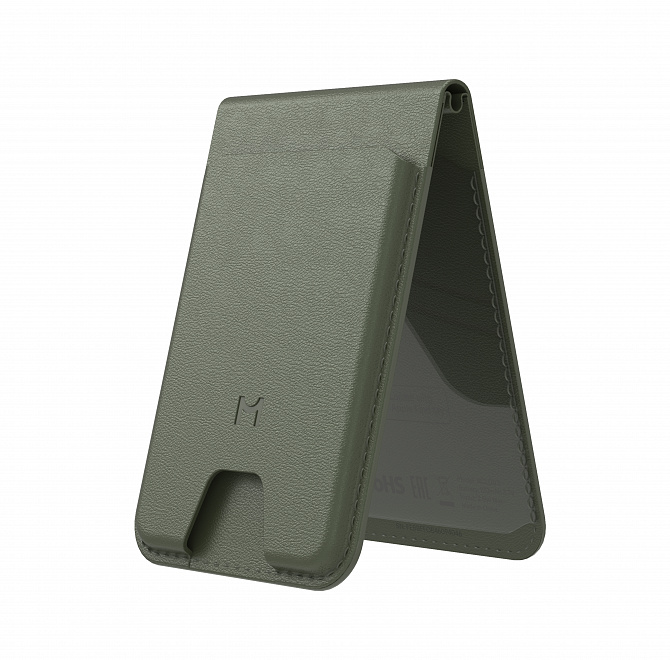 Кошелек-кардхолдер Magssory Geotag Magnetic Khaki