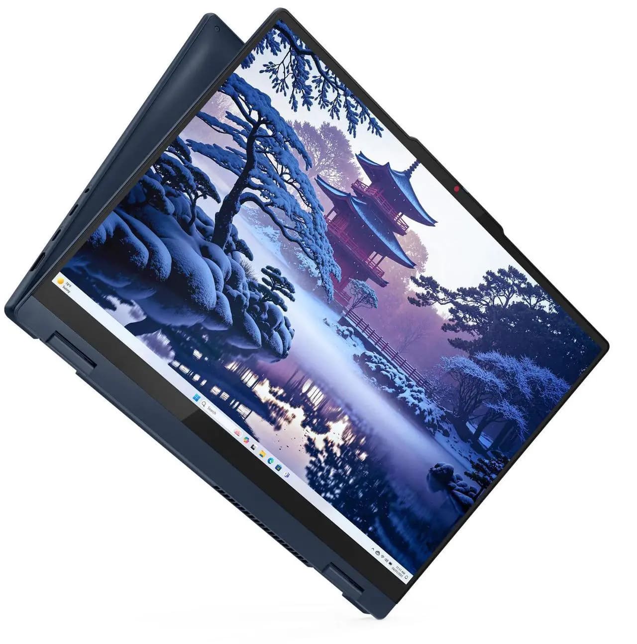 Ноутбук Lenovo IdeaPad 5 2-in-1 16 83KU000QUS (AMD Ryzen AI 7 350 2000MHz/16Gb/512Gb SSD/16.0/1920х1200/Touch/AMD Radeon 860M/Windows 11 Home) Синий 