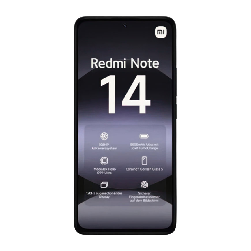 Xiaomi Redmi Note 14 4G 8/128 Midnight Black
