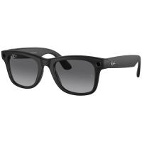 Ray-Ban Meta Wayfarer RW4008 (Mate Black) (линзы -Polar Gradient Graphite) S53