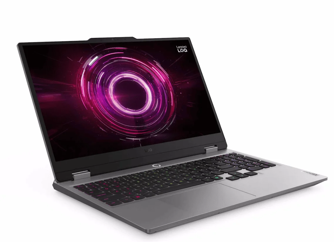 Игровой ноутбук Lenovo LOQ 15IRX10 83JE0012US 1Tb (Intel Core i5-13450HX 4600MHz/16Gb/1024Gb SSD/15.6/1920х1080/144Hz/Nvidia Geforce RTX 5050 8Gb/Windows 11 Home) Серый