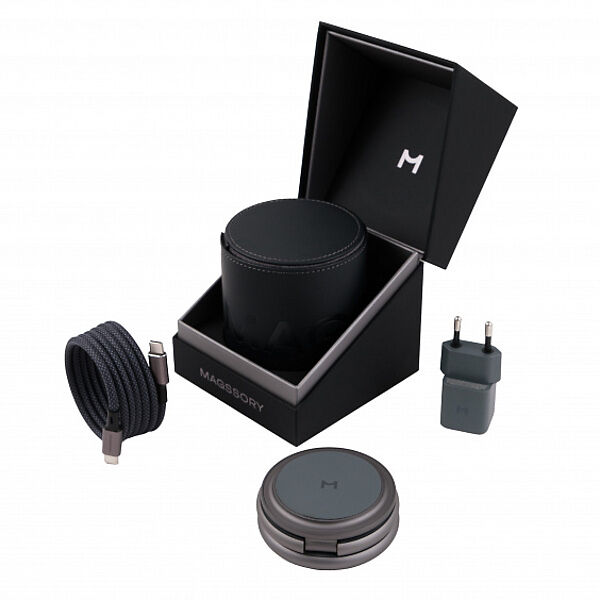 Зарядная станция Magssory Disc Signature Edition 3 в 1 для Apple Midnight