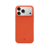 Чехол Magssory для iPhone 17 Pro Max, силикон, Orange