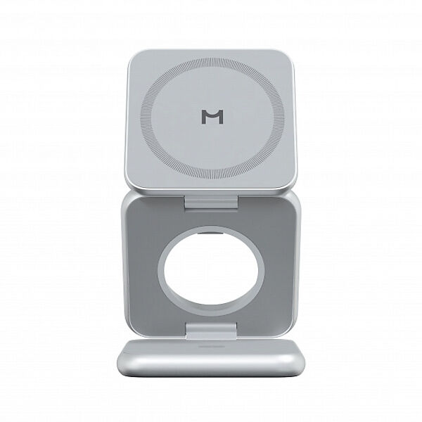 Зарядная станция Magssory Fold Pro 3 в 1 Silver