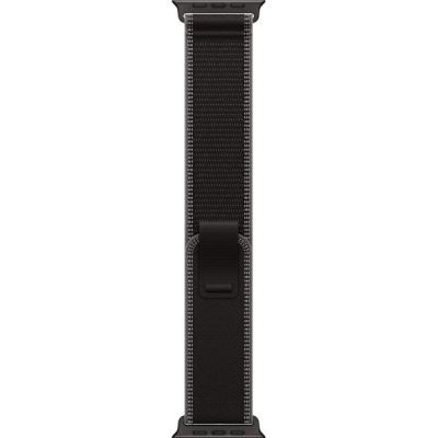 Apple Watch Ultra 3, 49mm, Black Titanium, Trail Loop Black/Charcoal
