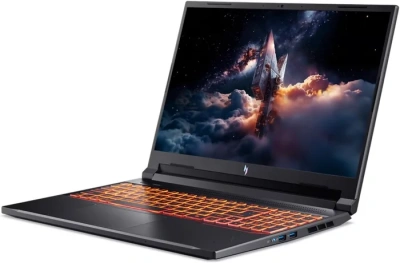 Ноутбук Acer Nitro V16 AI ANV16-42-R309 (AMD Ryzen 5 240 4300MHz/16GB/512GB SSD/16"/1920x1200/180Hz/Nvidia Geforce RTX 5050 8Gb/Wi-Fi/Bluetooth/Windows 11 Home) Черный