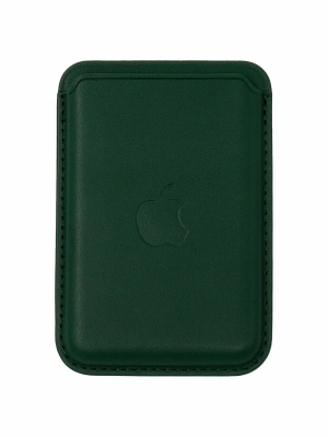 Картхолдер Apple Leather Wallet with MagSafe Green (реплика)