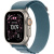 Apple Watch Ultra 3, 49mm, Natural Titanium, Alpine Loop Light Blue