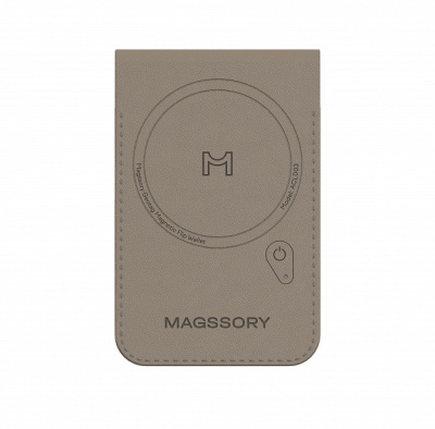 Кошелек-кардхолдер Magssory Geotag Magnetic Latte