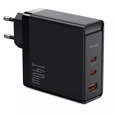 Сетевая зарядка Mcdodo Gan 140W USB-C, USB-A СH-2913 Black