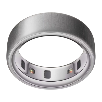 Умное кольцо Oura Ring 4 («Брашированное серебро» | Brushed Silver)