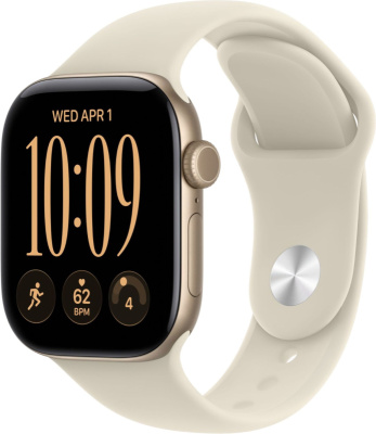 Apple Watch Series 12 (46 mm) - Aluminum "Light Gold" + Sport Band "Sand"