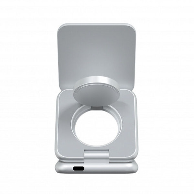 Зарядная станция Magssory Fold Pro 3 в 1 Silver