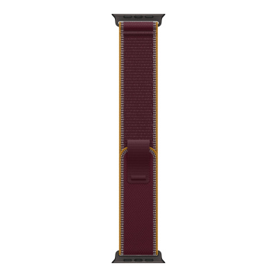 Apple Watch Ultra 4 (49 mm) - Titanium "Black" + Trail Loop "Burgundy"