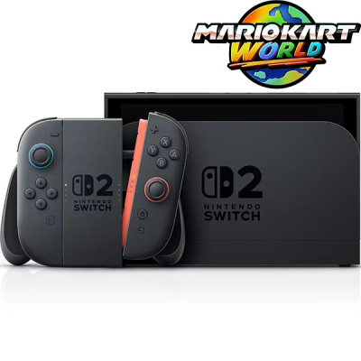Nintendo Switch 2 System 256GB + Mario Kart World Bundle